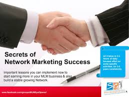 network marketing success secrets