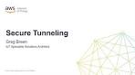 aws iot secure tunnel