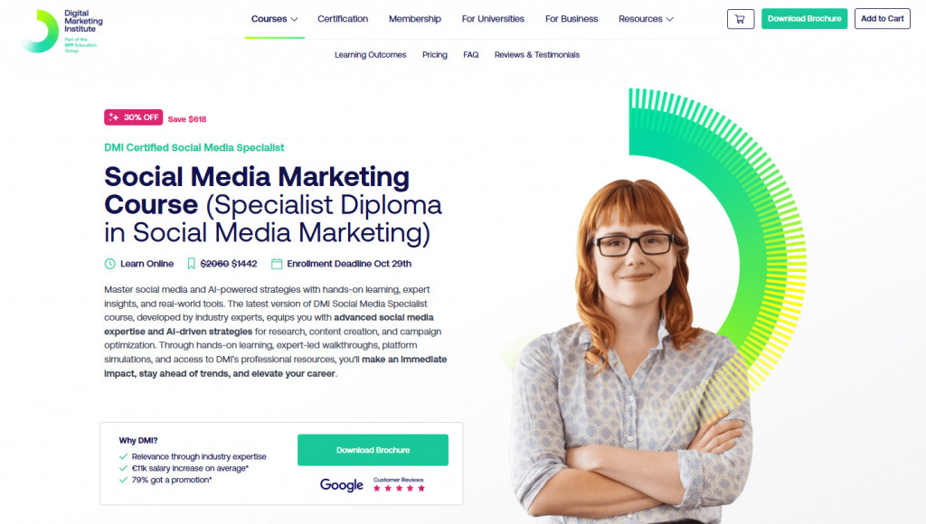 social media and digital marketing courses