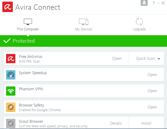avira free vpn