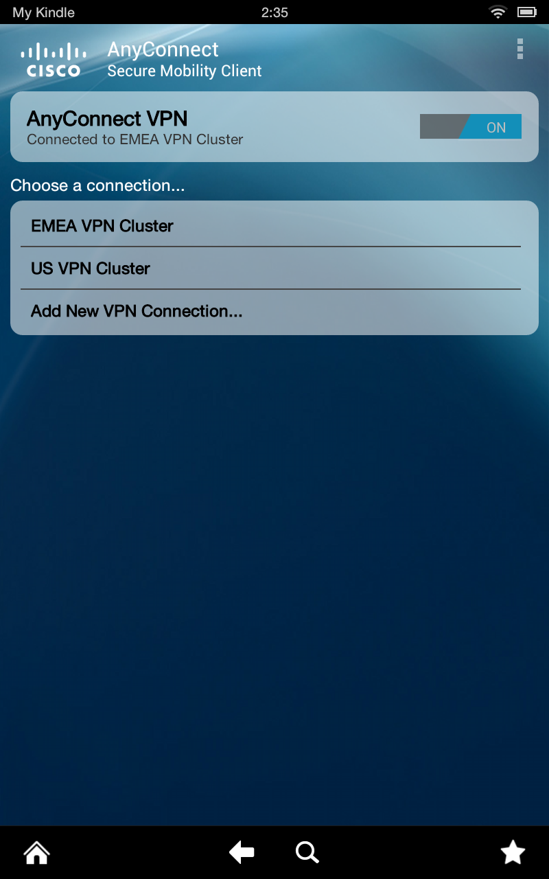 cisco anytime connect
